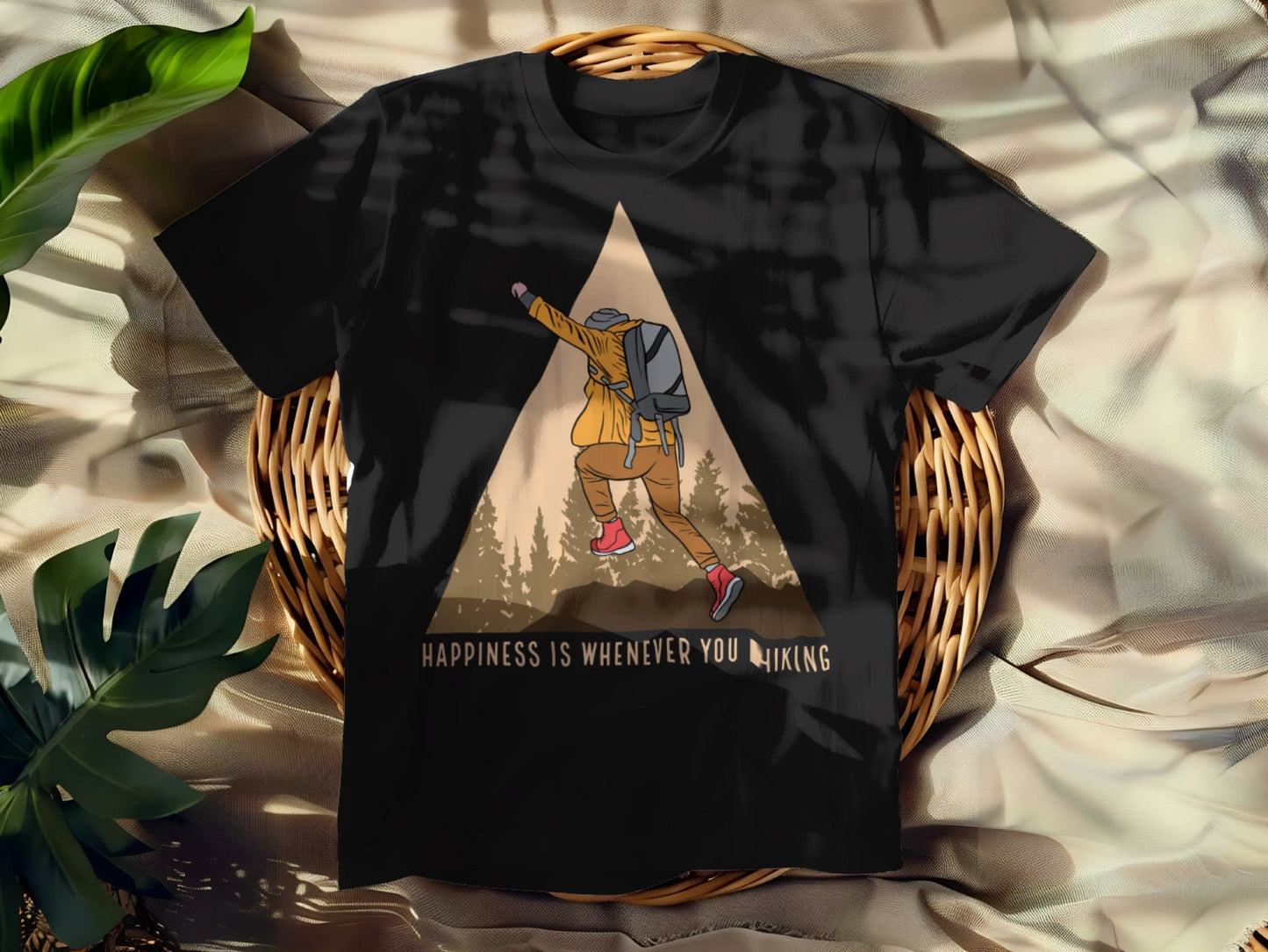 Happiness is Whenever You Hiking T-shirt