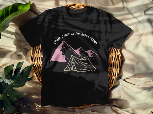 Come Camp in the Mountains T-shirt