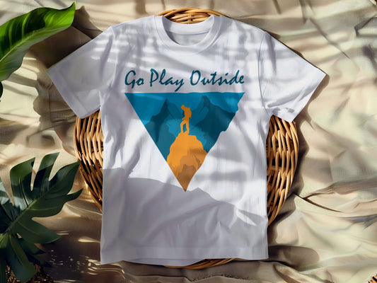 Go Play Outside Hiking T-shirt