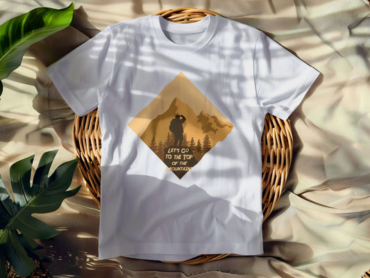 Let’s Go to the Top of the Mountain T-shirt (1)