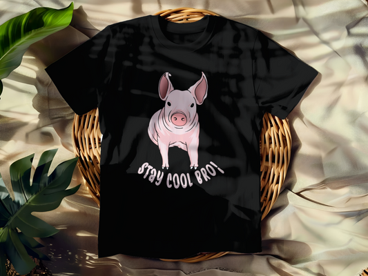 Funny Stay Cool Bro T-shirt - Graphic Stay Cool Bro Tee